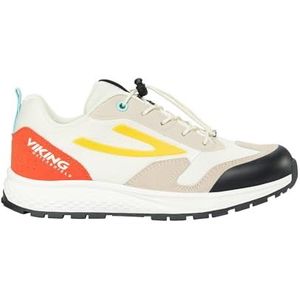 Viking Century WP SL Wandelschoenen voor kinderen, uniseks, Wit Rood, 39 EU