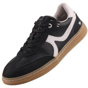 MUSTANG Sneakers laag  zwart / wit