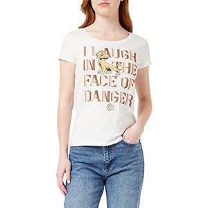 Disney T-shirt voor dames, Wit., L