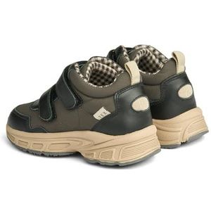 Wheat Leony Tex Kinderschoenen, uniseks, voor jongens en meisjes, leer, 50% textiel, ademend, waterdicht, 0021 Zwart, 33 EU