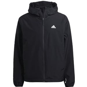 Adidas Heren Adult Essentials Rain.rdy technische jas, Zwart, XL
