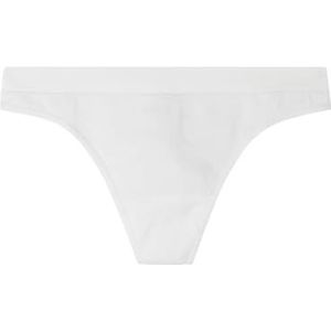 Women'Secret Tanga Naadloos zomerondergoed voor dames, Ivoor, S