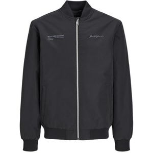 JACK&JONES JUNIOR Bomberjack voor jongens, Zwart, 128