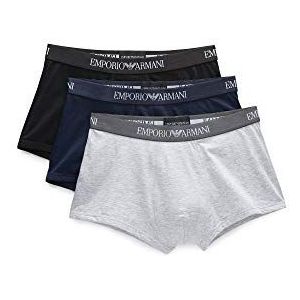 Emporio Armani Katoenen boxershorts voor heren, verpakking van 3 stuks, L