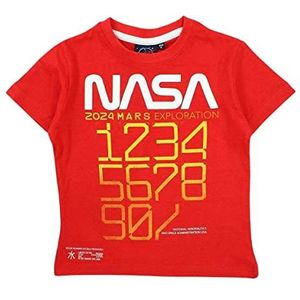 Nasa T-shirt, Rood, 8 Jaren