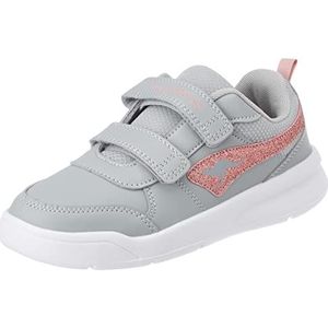 KangaROOS K-ICO V Sneakers voor kinderen, uniseks, Vapor Grey Dusty Rose, 28 EU