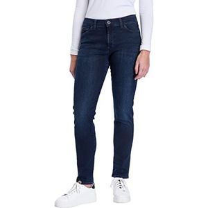 Pioneer - Dames 5-Pocket Jeans in blauw, Regular Fit, Katy (5011-3011), blauw/zwart gebruikte buffies (062), 38W x 30L