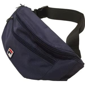 FILA Unisex Boshan Double Layer Zip Waistbag-Medieval Blue-One Size Waist Bag, meerkleurig, eenheidsmaat, multicolor, One Size