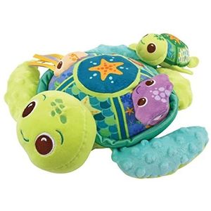 VTech Baby Mama Zeeschildpad, knuffelige schildpad, zingt en spreekt, 100% gerecycled pluche, voor kinderen van 6-36 maanden (Duitste versie)