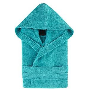 Top Towels - Badjas uniseks - badjas voor dames of heren - badjas met capuchon - 100% katoen - 500 g/m² - badjas van badstof