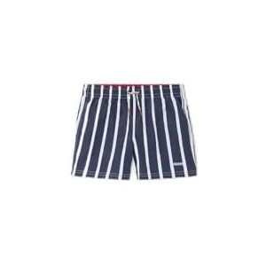 Pepe Jeans Stripe zwemshorts voor jongens, blauw (navy), 10 jaar, Blauw (Navy), 10 Jaar