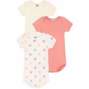 Petit Bateau Bodies Us korte mouwen (3 stuks) uniseks baby, Variant 1:, 12 Maanden