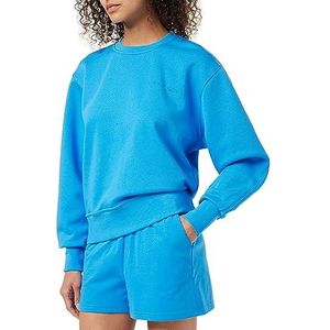 Beyond Now Bridget GOTS Sweatshirt | Blauwe sweatshirts voor dames VK | Lente trui voor dames | Maat XS