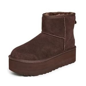 Ugg - Classic Mini Platform - Snowboots - Bruin - Leer