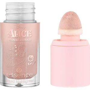 essence Disney Alice in Wonderland vloeibare highlighter, glanzend, dauwachtig, glimmend (4ml)