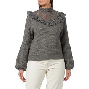 RAIDO Dames gebreide trui 23719508-RA02, grijs, XS/S, grijs, XS/S