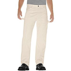 Dickies Heren onderbroek راlle Calça Utilitária para Pintor Com Ajuste Relaxado. ontspannen fit schilder broek broek, Wit, 33W / 34L