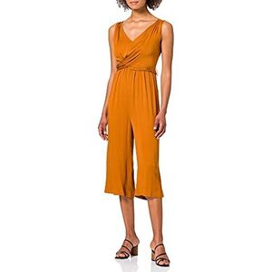Sisley Dames Jumpsuit 4CEY58156, Oranje 37d, 40 NL