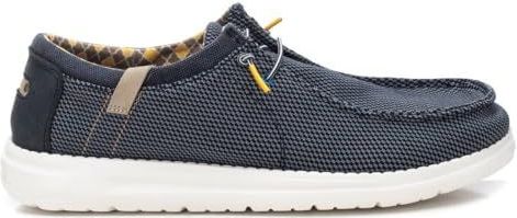 XTI Herenschoenen – comfortabele en veelzijdige schoenen – vrijetijdsmode, marineblauw 82, 42 EU