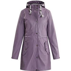 Schmuddelwedda Regenjas voor dames, rookpaars, XL