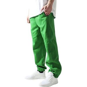 Urban Classics Basic Sweatpants Sporthose Männer Jogginghose sportbroek heren, groen (C.green), 4XL