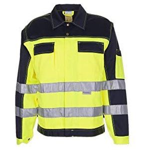 Planam Bandjas waarschuwingsbescherming, maat 48, 1 stuk, geel/marine, 2007048