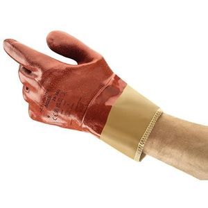 Ansell NitraSafe 28-360 Snijbestendige handschoenen, mechaniekbescherming, bruin, maat 8 (12 paar per zak)