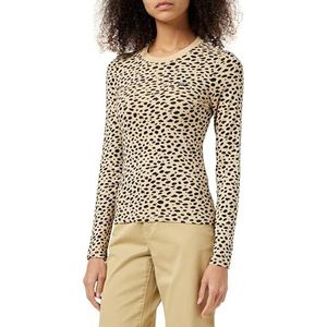 Levi's Ls Baby Tee dames, Stella Leopard Almon, XXS