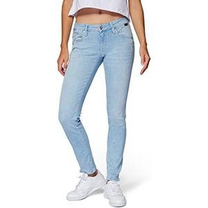 Mavi Lindy Jeans voor dames, Lt Bleach Glam, 26W x 30L