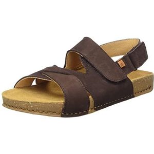 El Naturalista N5795 Pleasant bruin/balans, uniseks sandalen, voor volwassenen, 41 EU