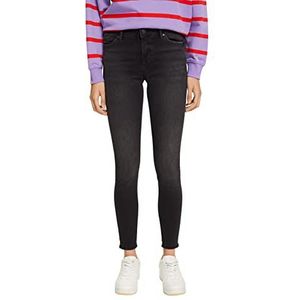 edc by ESPRIT Dames Jeans, 911/Black Dark Wash, 25W x 30L