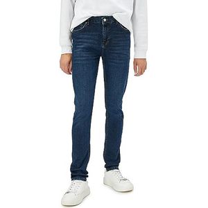 Koton Michael Skinny Fit Jeans voor heren, Donker Indigo(741), 32W / 30L