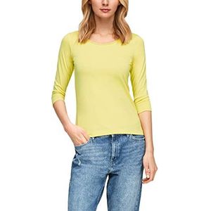 s.Oliver T-shirt voor dames, geel (1181), 44 NL