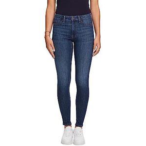 ESPRIT Mid-Rise-jeggings, Blue Dark Washed., 25W x 30L