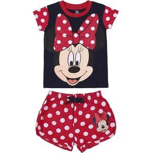 CERDÁ LIFE'S LITTLE MOMENTS Zomerpyjama, Minnie Mouse, voor meisjes, rood, officieel Disney-gelicentieerd product, voor meisjes, Azul Y Amarillo, 6 Jaren