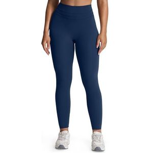 Aoxjox Naadloze dameslegging, ondoorzichtig, Scrunch Navy, S