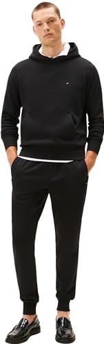 Tommy Hilfiger - FLAG LOGO TRACKSUIT - Joggingpak - Zwart - 2-delig