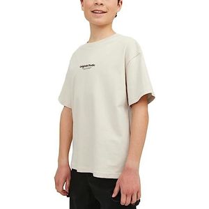 JACK & JONES Jongen T-shirt Boys, maanbeam, 164 cm