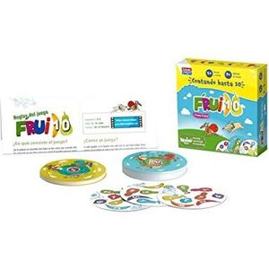 Falomir - Fruit 10 educatief spel, meerkleurig (30011).
