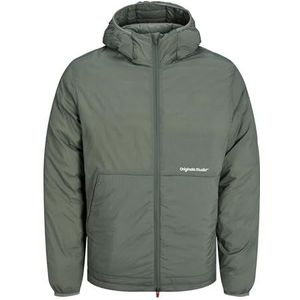 JACK & JONES Jorvesterbro Geïsoleerde jas met capuchon voor heren, Laurel Wreath, XXL