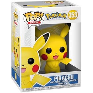 Funko POP! Spelletjes: Pokemon - Pikachu - Verzamelbare Vinyl Figuur - Cadeau Idee - Officiële Merchandise -Video Games Fans - Model Figuur voor Verzamelaars en Display