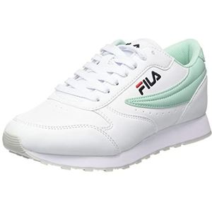 FILA Dames Orbit wmn Sneakers White-Brook Green, 39 EU