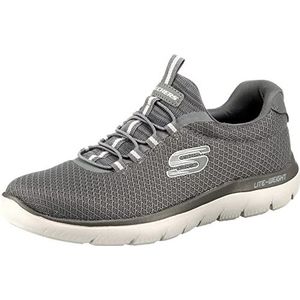 Skechers SUMMITS Sneaker heren,Grau Charcoal Mesh Trim Charcoal,44 EU