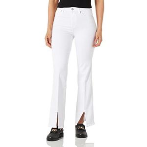 s.Oliver Selina jeans met uitlopende pijpen voor dames, Wit, 38W / 34L