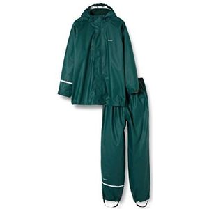 Celavi Rainwear Suit-Basic mantel voor jongens, groen (Ponderosa Pine 923), 2 jaar