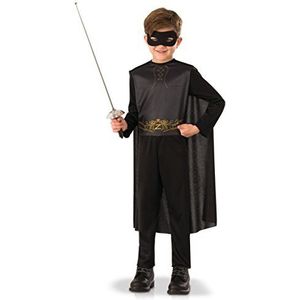 Rubie's Officieel kostuum Zorro voor jongens, maat M I-641372M