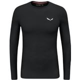 Salewa Cristallo Warm Alpine Merino Responsive Lange Mouwen Basislaag Zwart S Man