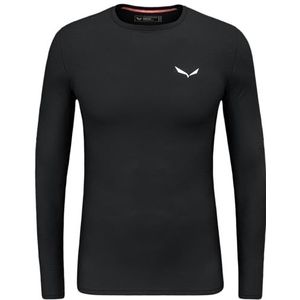Salewa Cristallo Warm Alpine Merino Responsive Lange Mouwen Basislaag Zwart S Man