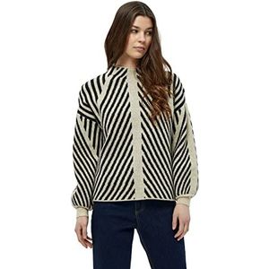 Peppercorn Dames Jayda Highneck Trui, Zwart PR, XL