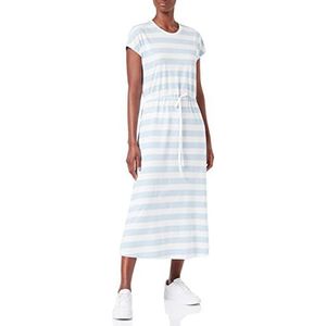 ONLY Onlmay S/S Midi Stripe Dress JRS jurk voor dames, Cashmere Blue/Stripes: wolkdanser (Kia), L